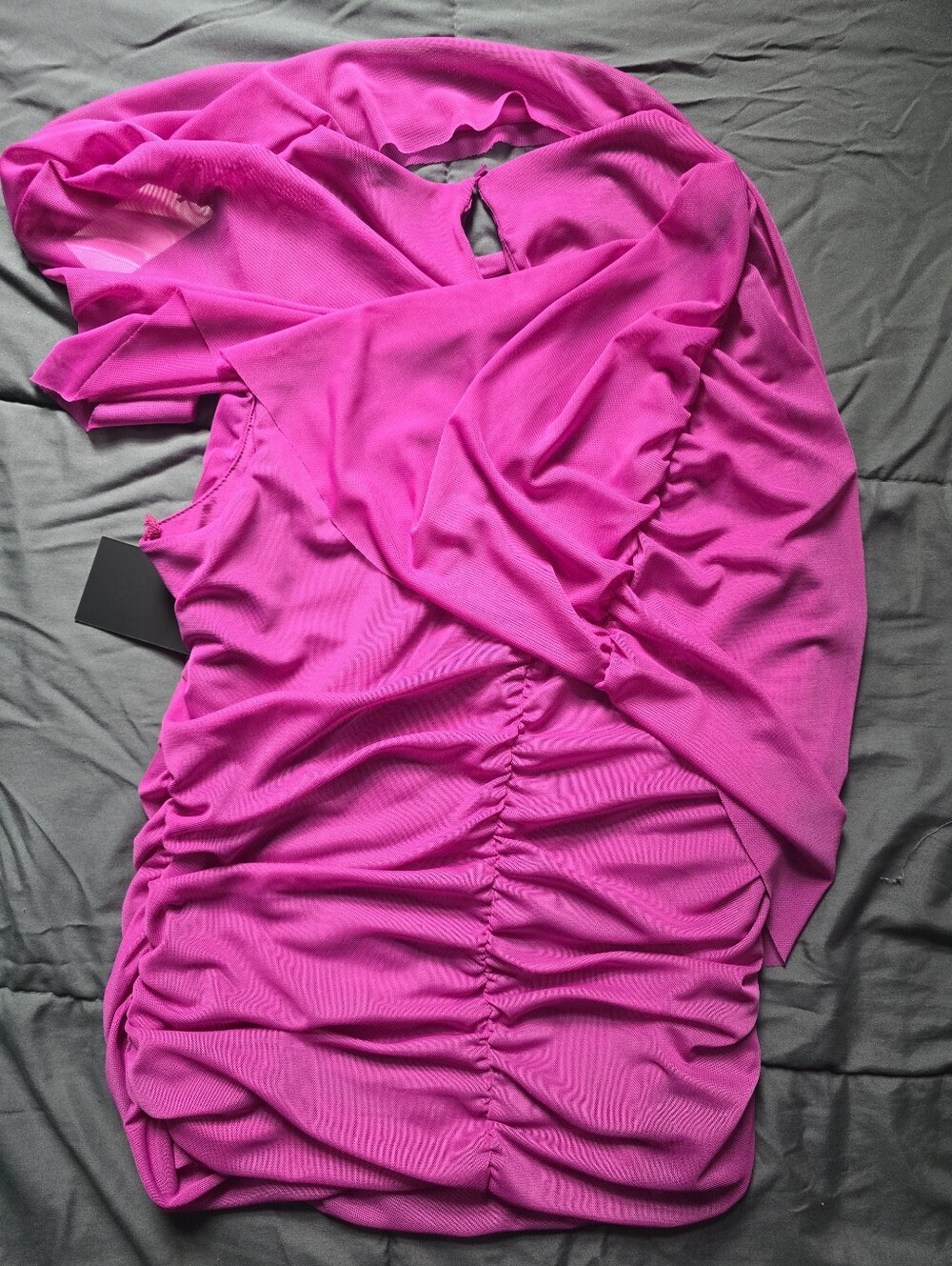 Magenta Marcella Ruched Top - Picture 5 of 5